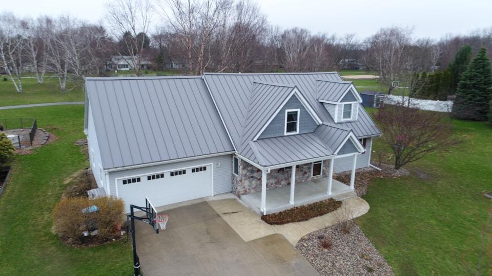 Standing Seam Metal Roof Roofing Panels IBP Kalamazoo, Portage